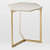 Coffee Table With Marble Top - rear_view