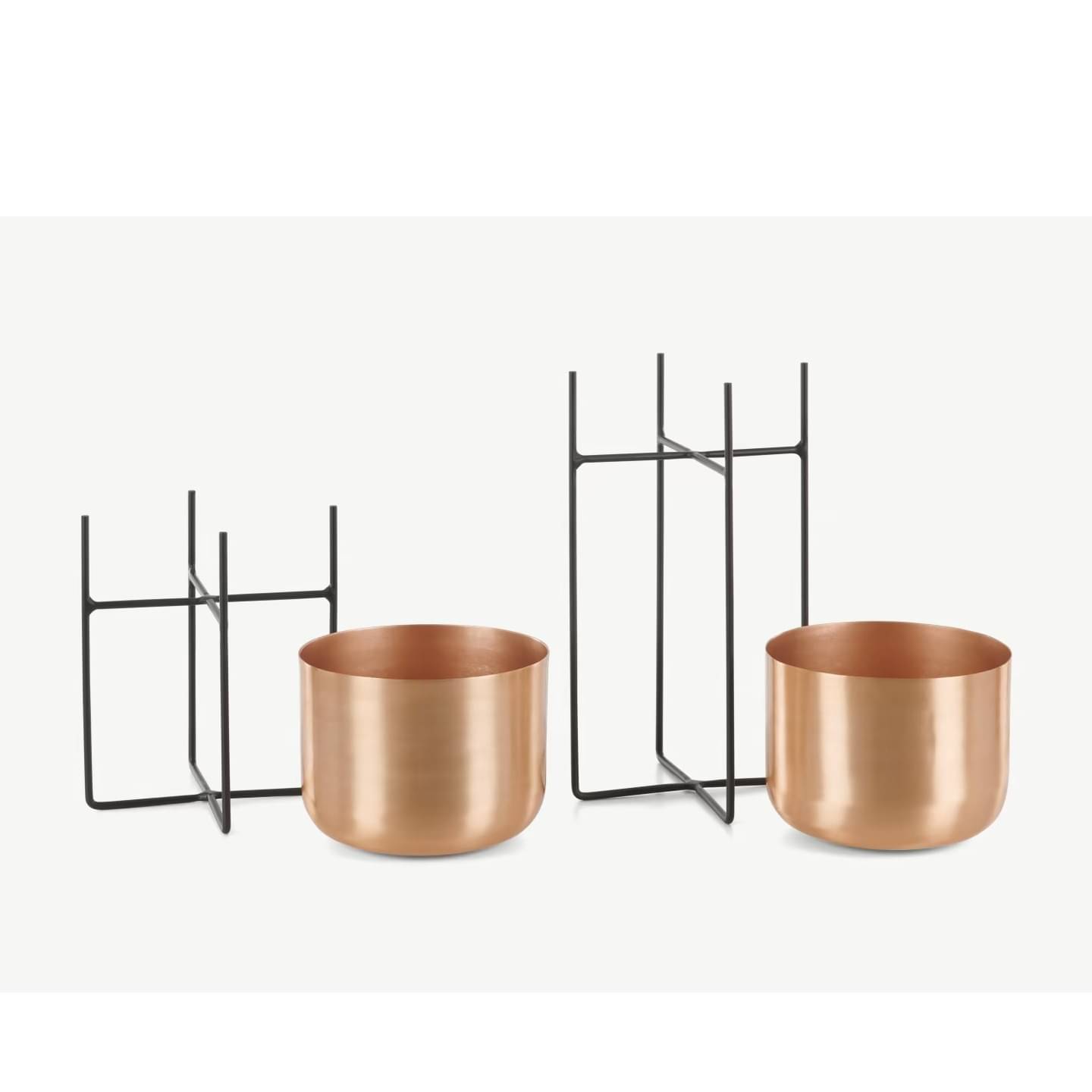 Leonardo Copper Planter Pot with Stand