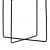 Gold Aluminium Planter Pot with Stand for Home Decor - rear_view
