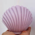Shell Shape Fragrance Candle Natural and Biodegradable Soya Wax - top_view