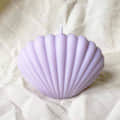 Shell Shape Fragrance Candle Natural and Biodegradable Soya Wax - rear_view
