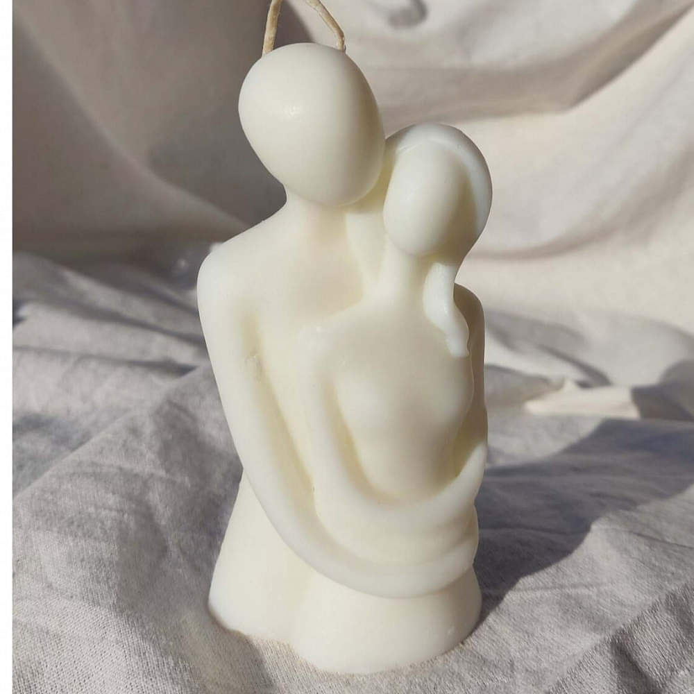 Handmade Couple Candle - photo