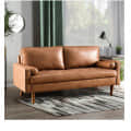 Paddington Leather Arm Sofa - photo