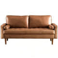 Paddington Leather Arm Sofa - front_view