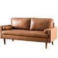 Paddington Leather Arm Sofa - top_view