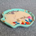Handmade Shell Tray Candle | SOYA Wax |120GM - front_view