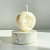 Lunar Moon Face Scented Candle | 85g | White - photo