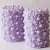 Handmade Scented SOYA Wax Bubble Pillar Candle  | Set of 2 Candle | - front_view