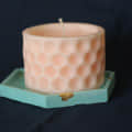 Handmade Scented Soya Wax Hole Pillar Candle - photo