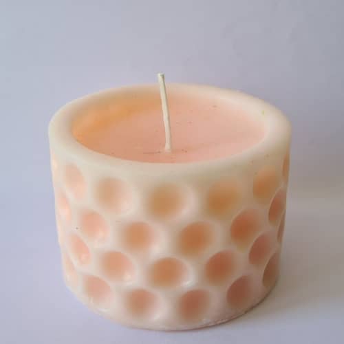 Handmade Scented Soya Wax Hole Pillar Candle