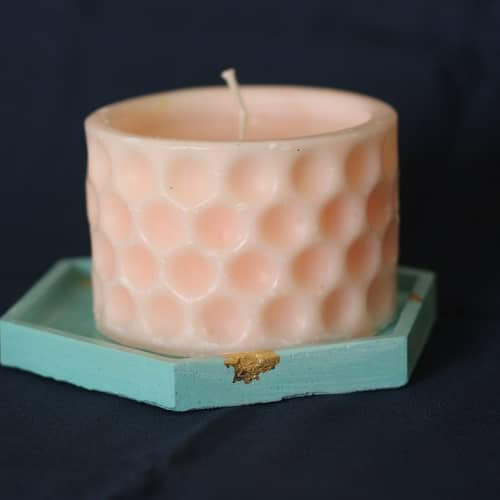 Handmade Scented Soya Wax Hole Pillar Candle