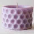 Handmade Scented SOYA Wax Hole Pillar Candle - photo