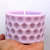 Handmade Scented SOYA Wax Hole Pillar Candle - front_view