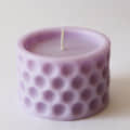 Handmade Scented SOYA Wax Hole Pillar Candle - left_view