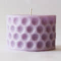 Handmade Scented SOYA Wax Hole Pillar Candle - right_view
