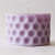 Handmade Scented SOYA Wax Hole Pillar Candle - right_view
