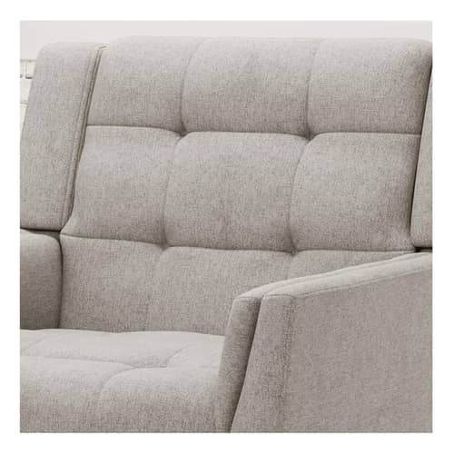 Modern Fabric Arm Chair (Grey)