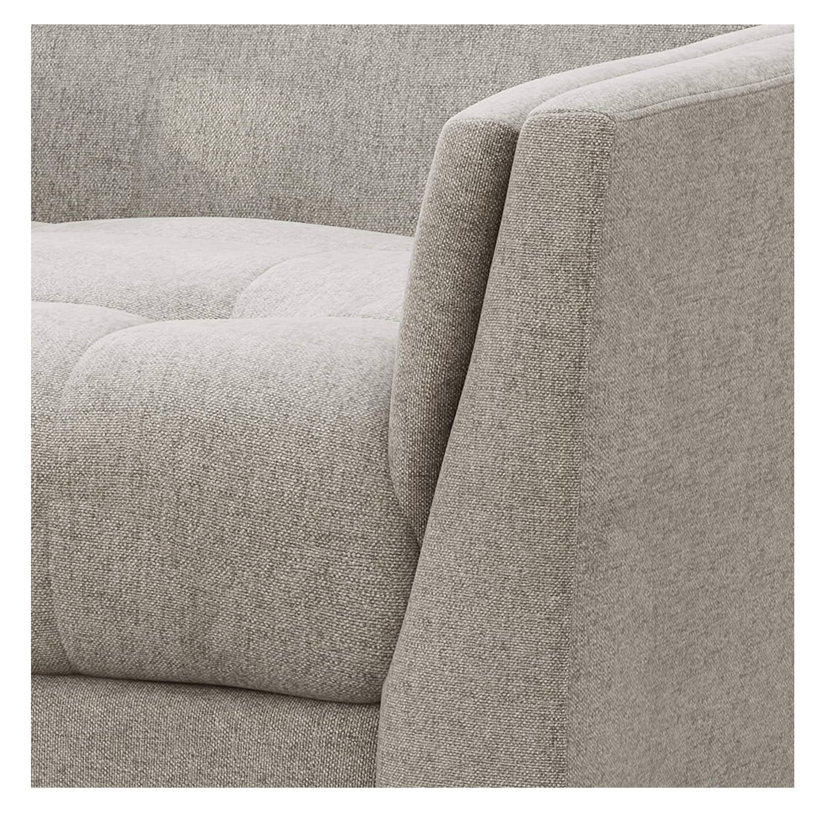 Modern Fabric Arm Chair (Grey)