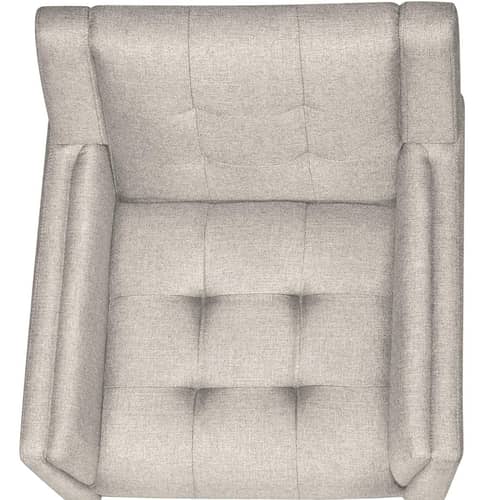 Modern Fabric Arm Chair (Grey)