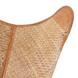 JUSTA Butterfly Metal Comfortable Chair - top_view