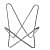 JUSTA Butterfly Metal Comfortable Chair - right_view