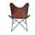 Leather Finish Butterfly Chair - left_view