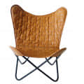 Stylish Butterfly Chair with Iron Stand - photo