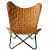 Stylish Butterfly Chair with Iron Stand - top_view
