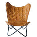 Stylish Butterfly Chair with Iron Stand - right_view