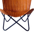 Stylish Butterfly Chair with Iron Stand - front_view