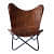 Butterfly Chair with Iron Stand - photo