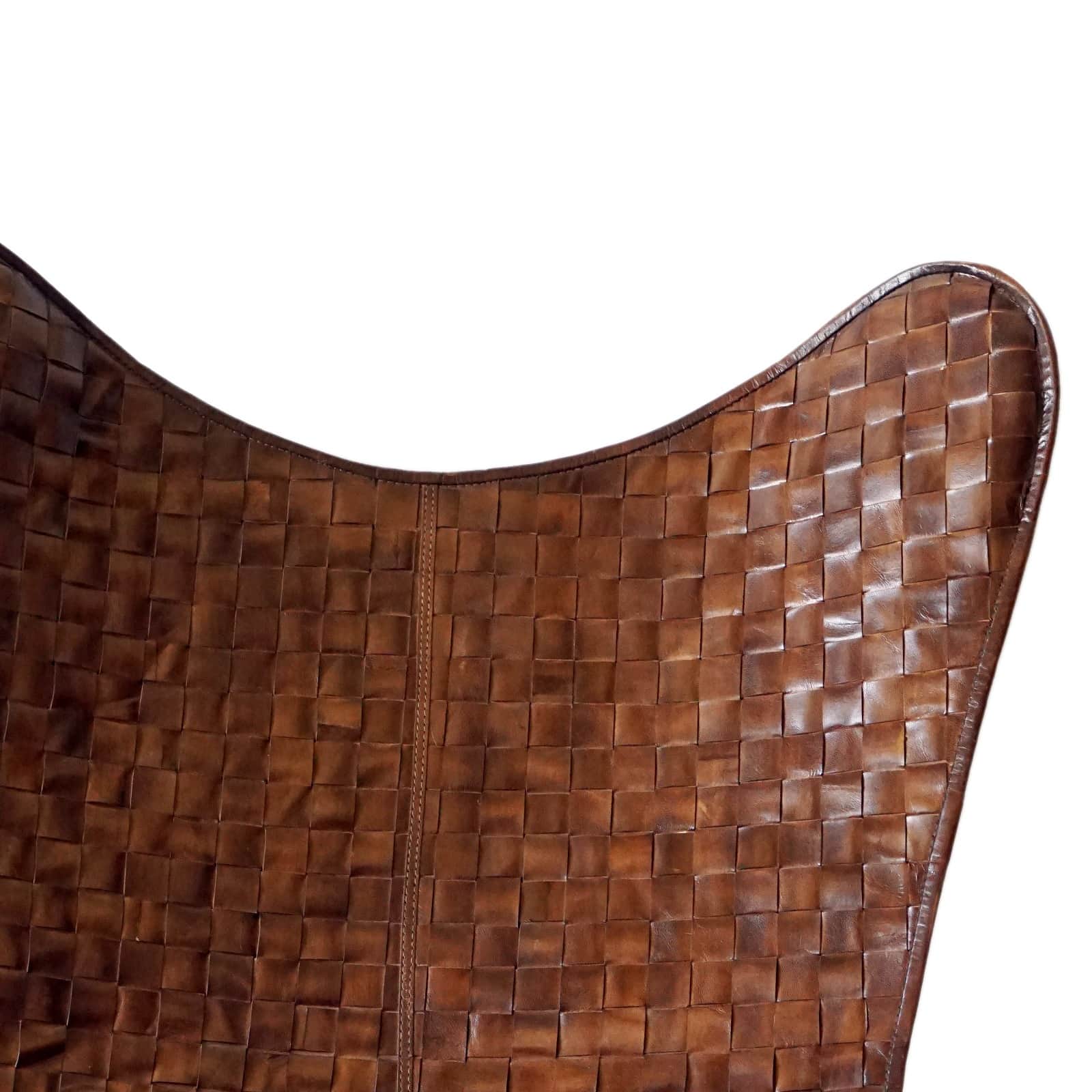 Butterfly Chair with Iron Stand - front_view