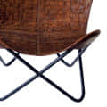 Butterfly Chair with Iron Stand - right_view
