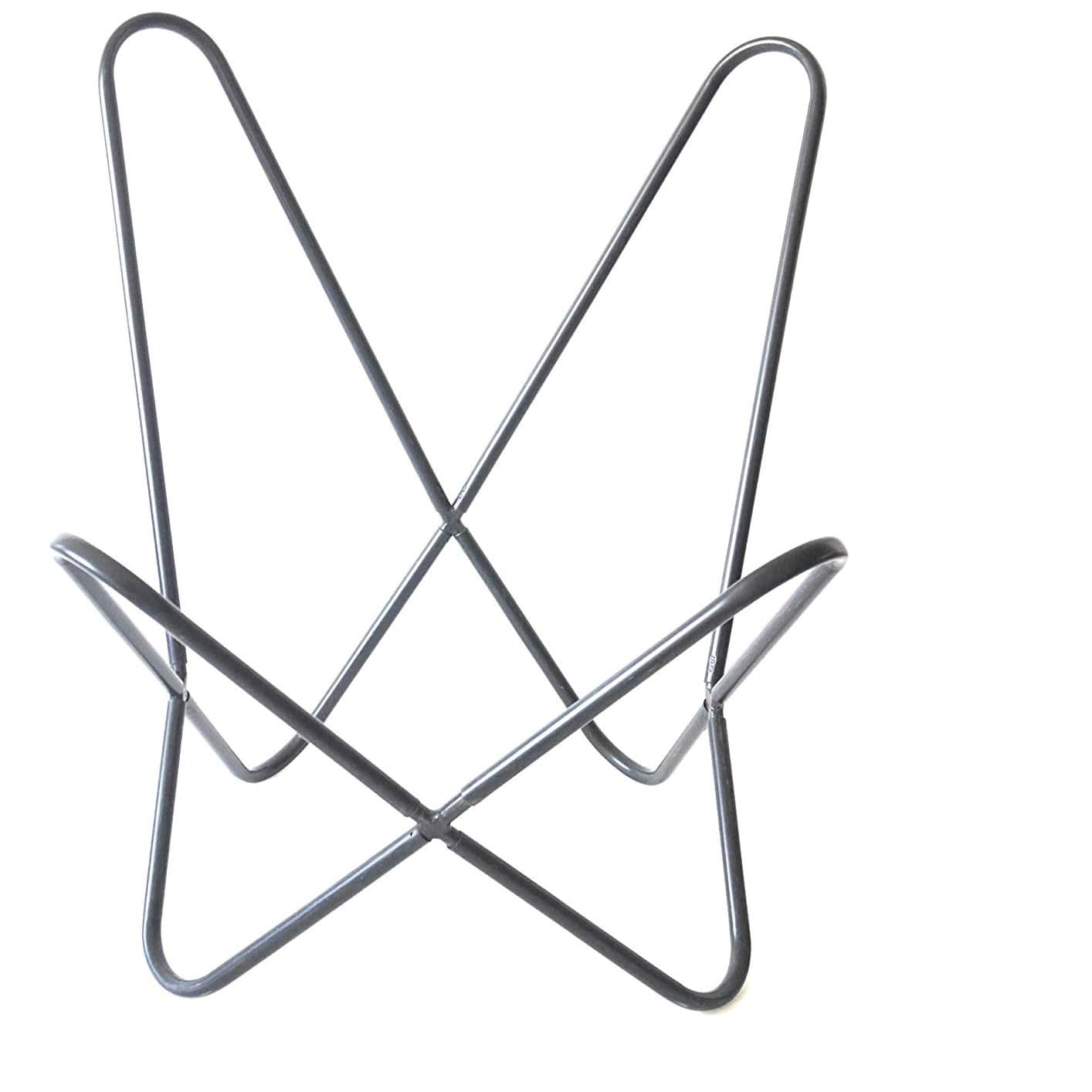 Butterfly Chair with Iron Stand - bottom_view