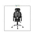 Flaine X Series High Back Mesh Ergonomic Chair with Chrome Base - front_view