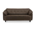 Fiona 3 Seater Sofa In Brown Colour - front_view