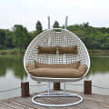 2 seater Swing Chair with Stand - top_view