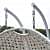 2 seater Swing Chair with Stand - rear_view