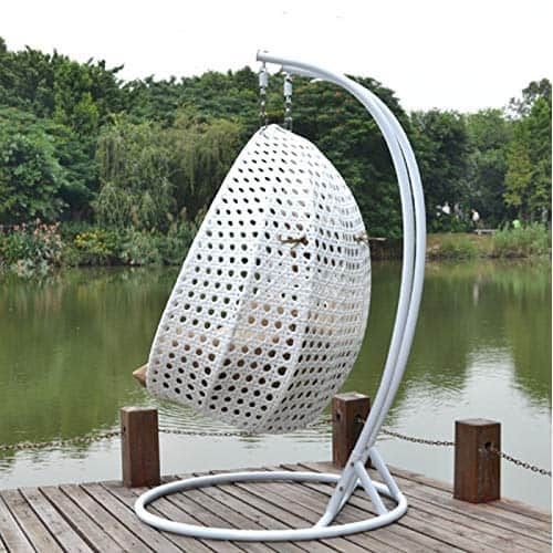 2 seater Swing Chair with Stand - left_view