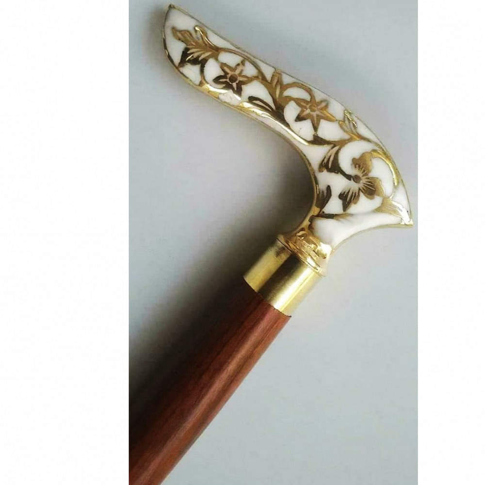 Antique Premium Wooden Walking Stick/Cane - photo