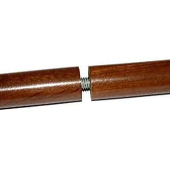 Antique Walking Sticks 36 inches with Lion Brass Handle - top_view