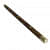 Wooden Hand Carved Sheesham Walking Stick with Brass Work - right_view