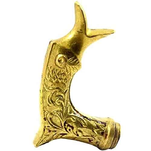 Animal Head Handle Walking Stick - photo