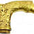 Animal Head Handle Walking Stick - front_view
