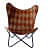 Stylish Butterfly Chair with Iron Stand - photo