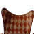 Stylish Butterfly Chair with Iron Stand - top_view