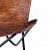 Mahogany Butterfly Chair With Iron Stand - right_view