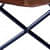 Mahogany Butterfly Chair With Iron Stand - bottom_view