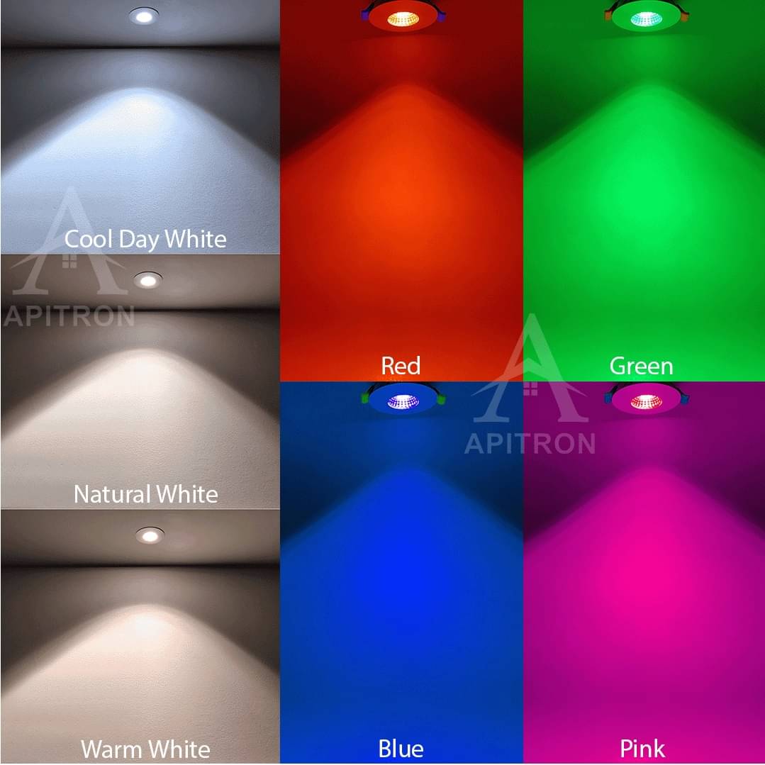 3W LED COB/Focus/Spot Downlight (Pack of 4)