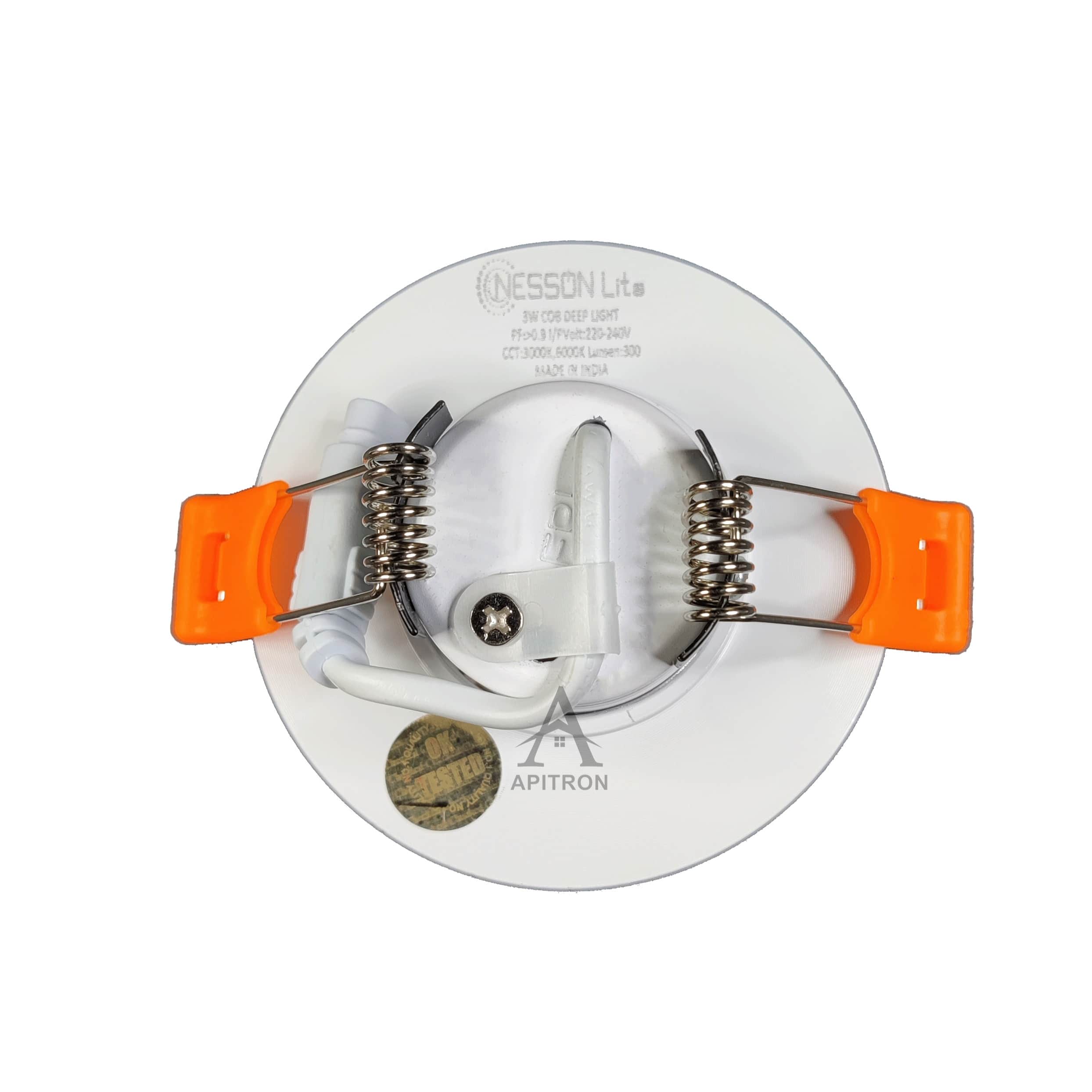 3W LED COB/Focus/Spot Downlight (Pack of 4) - left_view